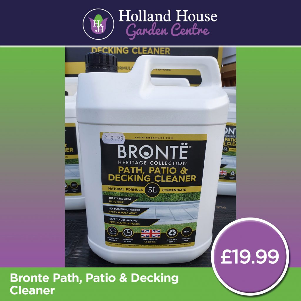 Bronte Path Patio Decking Cleaner Holland House Garden Centre Preston